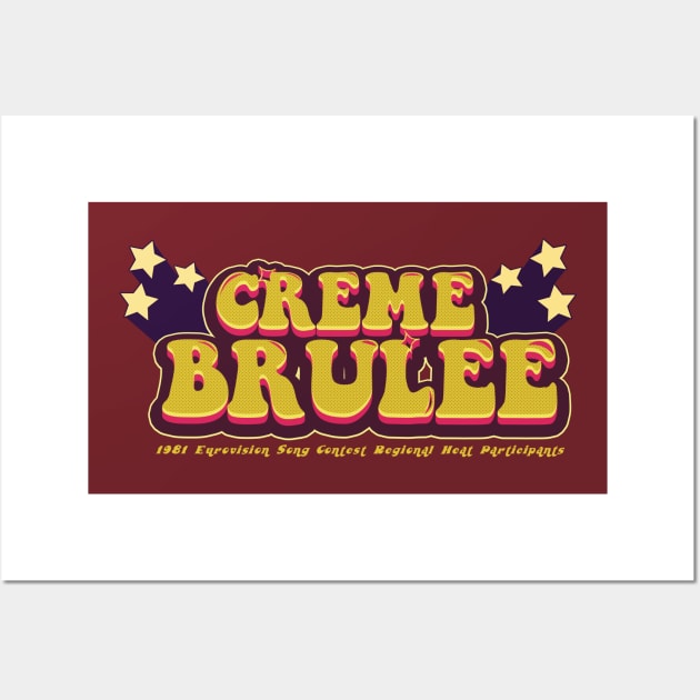 Creme Brulee Wall Art by Meta Cortex